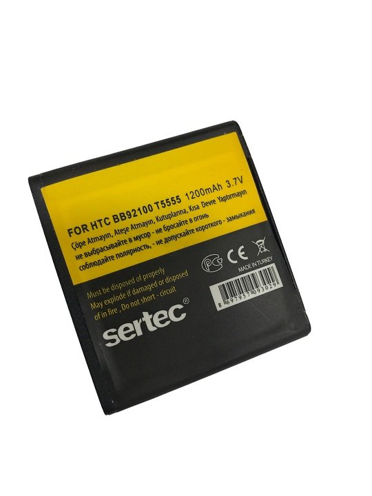SERTEC - HTC   T5555 Hd mini ( Photon) / BB92100 Uyumlu Batarya