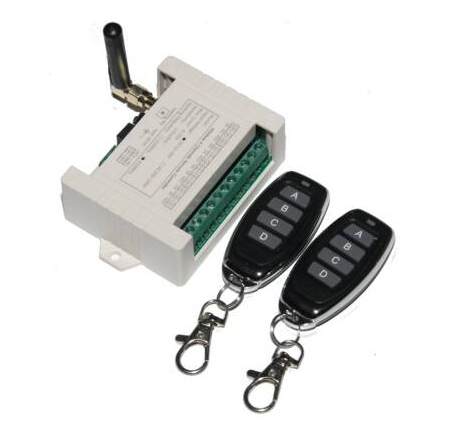 4 Kanal Kod Öğrenmeli Uzaktan Kumanda Seti (RTX4-LRN-BX-CH)