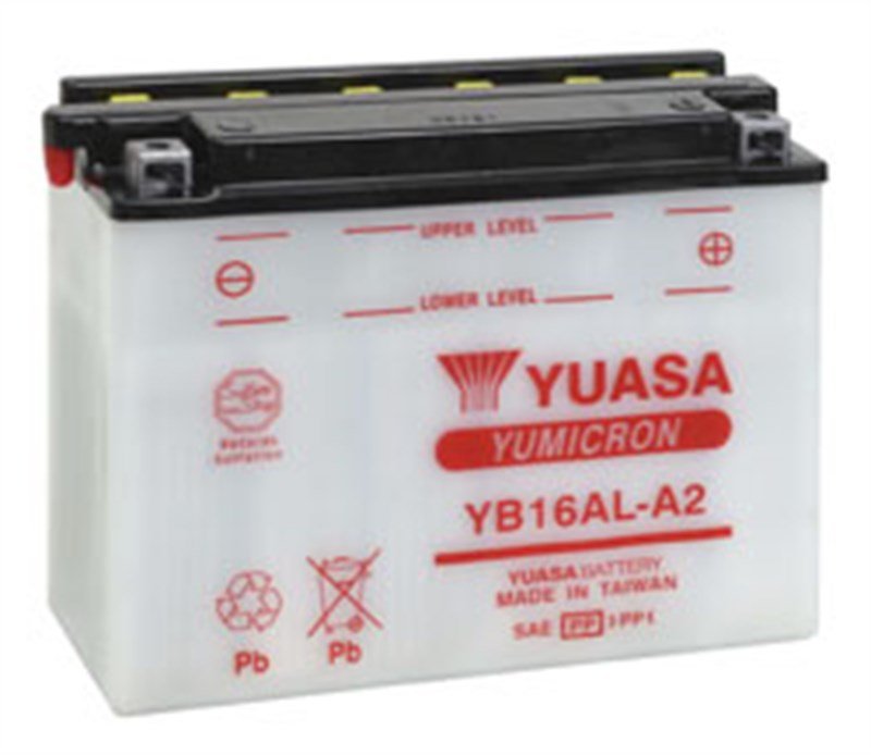 Yuasa YB16AL-A2 12V 16Ah Yumicron Motosiklet Aküsü