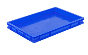 Yanları ve altı kapalı Kasa  HP-6503   Dış ebatları: 400 x 600 x 65 mm   Federli tabanlı