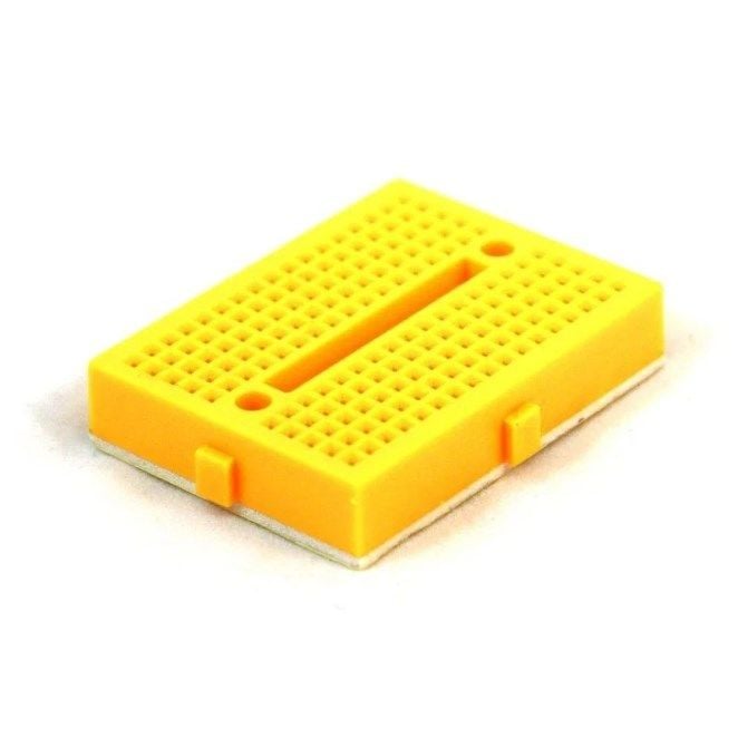 Sarı Mini Breadboard   170 Noktalı