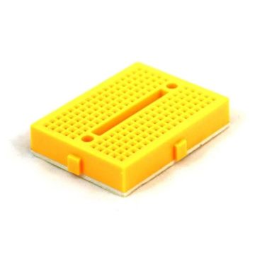 Sarı Mini Breadboard   170 Noktalı