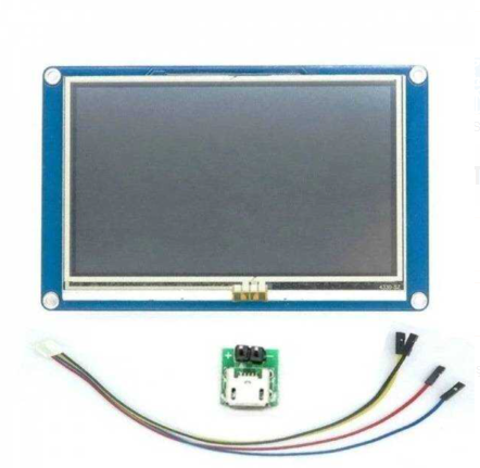 4.3 Inch Nextion HMI Akıllı Dokunmatik TFT Lcd Ekran - 16MB Dahili Hafıza NX4827T043