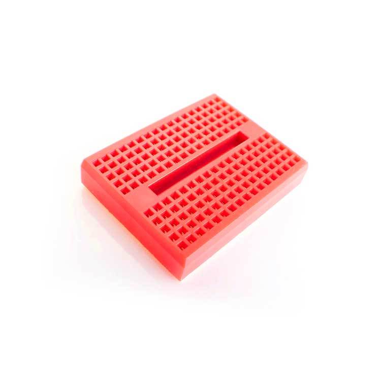 Kırmızı Mini Breadboard   170 Noktalı