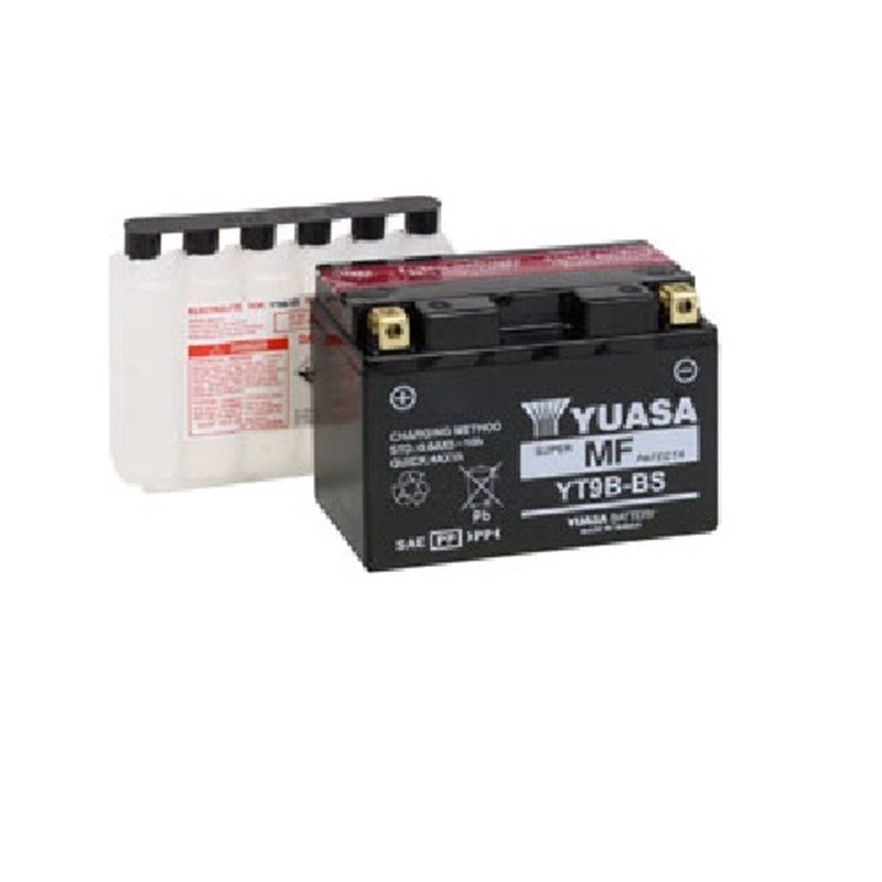Yuasa YT9B-BS 12V 8Ah Süper MF Motosiklet Aküsü