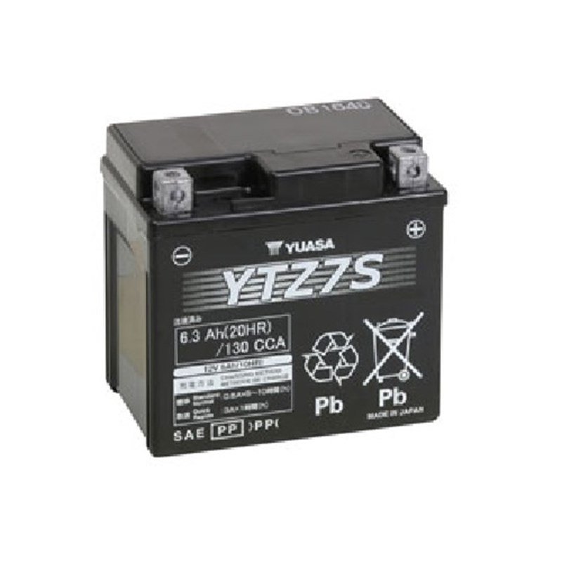 Yuasa YTZ-7S 12V 6Ah Süper MF Motorsikler Aküsü