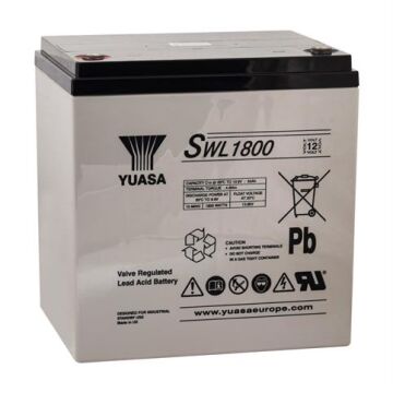 Yuasa SWL1800 12V 56 Ah Bakımsız Kuru Akü