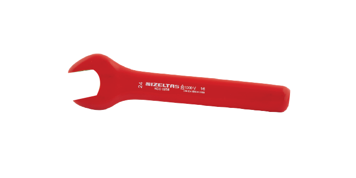 İZELTAŞ  0255 01 0011  Süper İzole Çatal Bir Ağız Anahtar 11mm