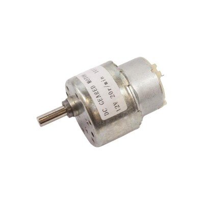 12V 20Rpm 41mm Redüktörlü Dc Motor - Çin Malı