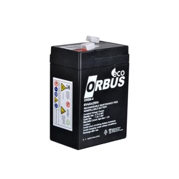 Orbus 6V 4Ah Bakımsız Kuru Akü