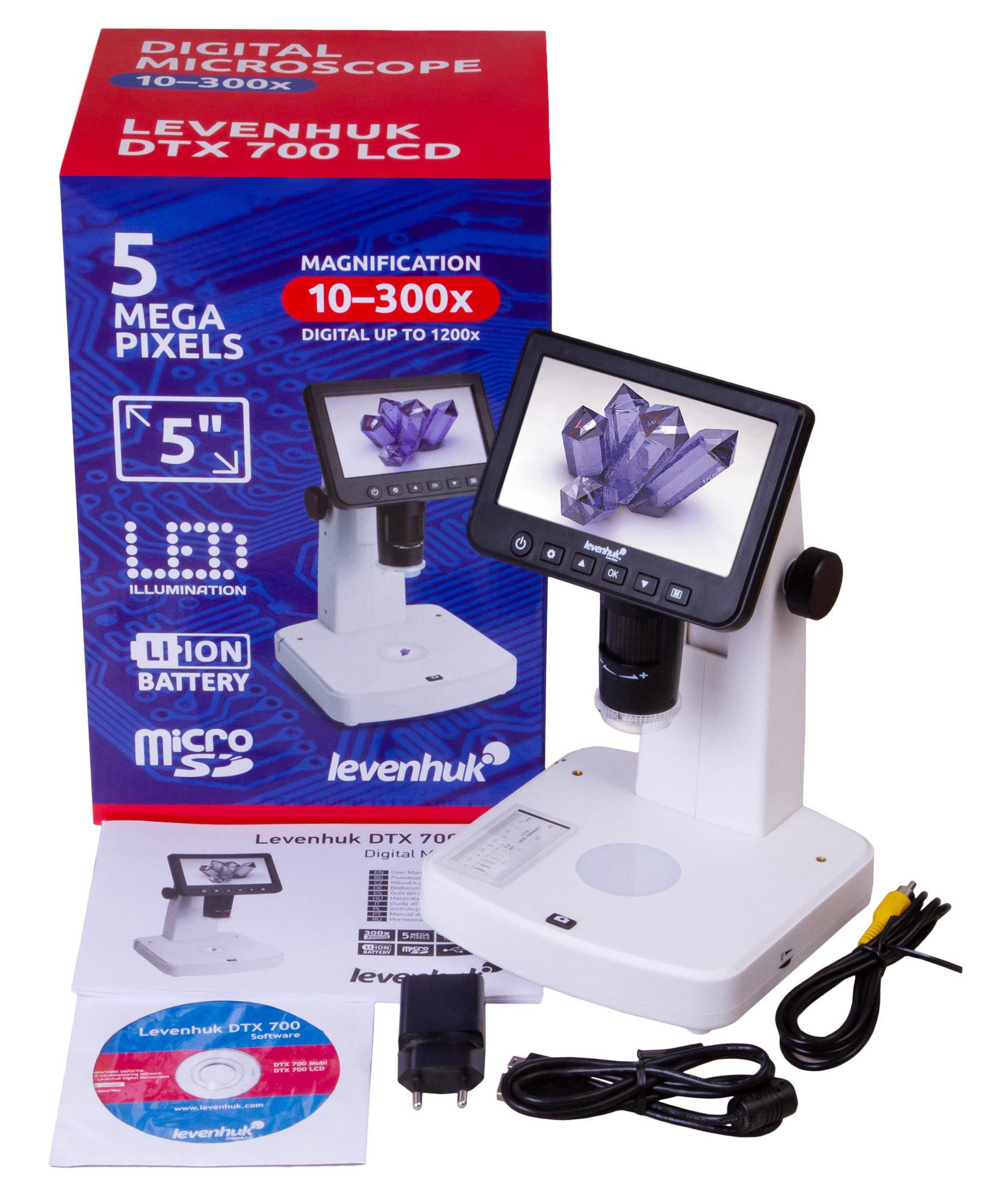 Levenhuk DTX 700 LCD Dijital Mikroskop
