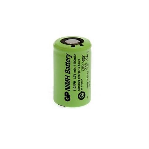 GP 110AFH 1.2V 1100 Mah 2/3AF Size Ni-Mh Pil