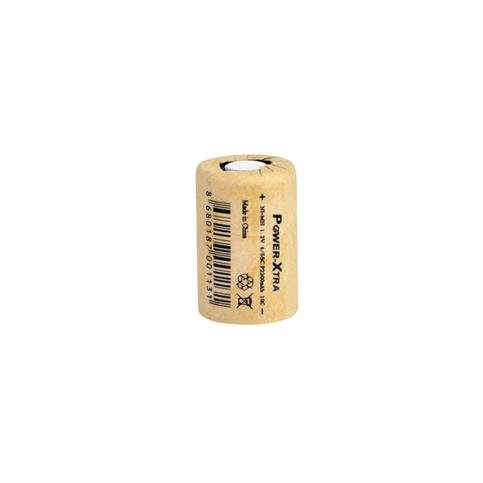 Power-Xtra 1.2V Ni-Mh 4/5SC 2200 mAh Power Type Kağıt Şarjlı Pil