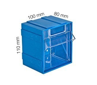 Önden Çekmeceli Kutu MS-1 Tekli Blok