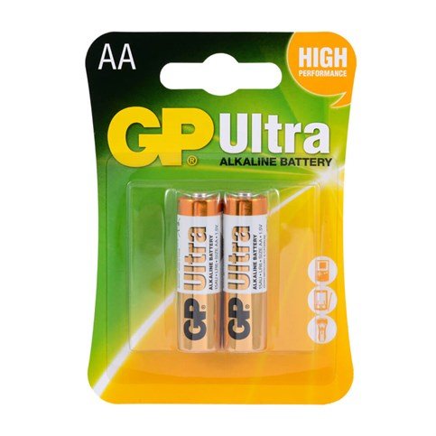 GP 15AU LR6 Ultra Alkalin Kalem Pil 2Li