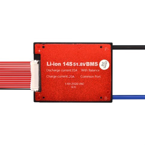 Power-Xtra - 14S - 51.8V 35A Li-İon BMS Devre