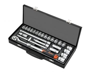Retta 1/2'' 25 Adet Altı Köşe Lokma Takımı 01