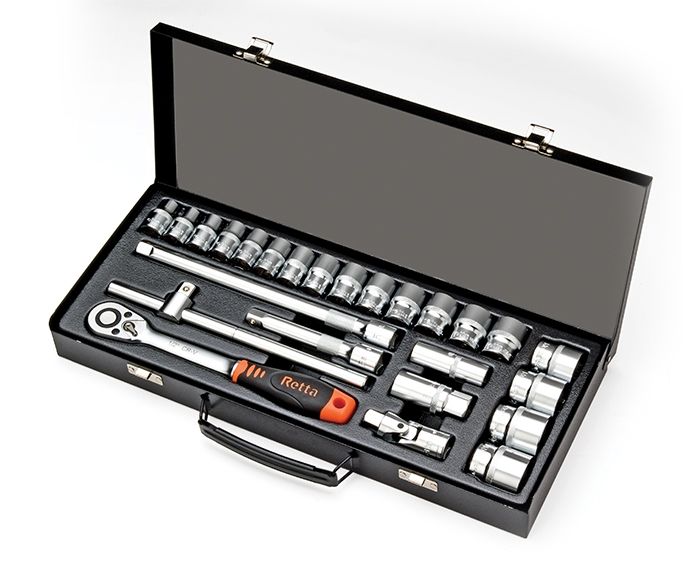 Retta 1/2'' 25 Adet Oniki Köşe Lokma Takımı
