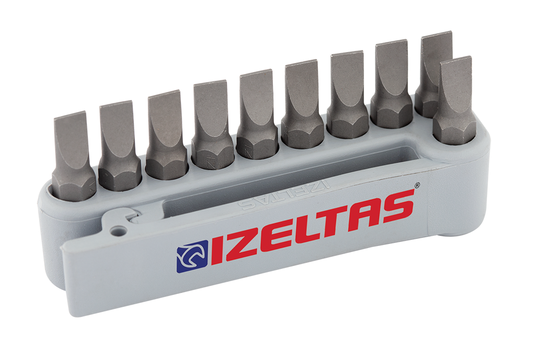 İZELTAŞ  4810 00 1265  Düz Bits Uç Takımı 25mm / 1.2x6.5