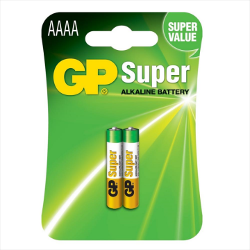 GP AAAA Alkalin Pil 2li Blister