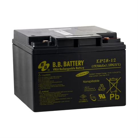 BB EP28-12 12V 28 Ah AGM Deepcycle Akü