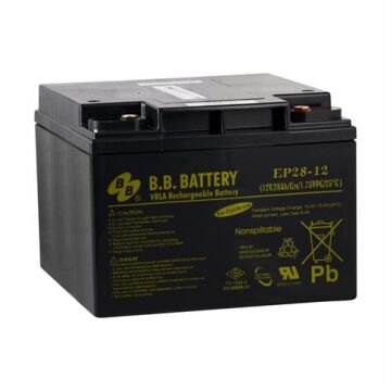 BB EP28-12 12V 28 Ah AGM Deepcycle Akü