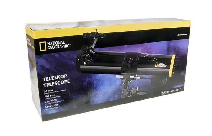 Bresser National Geographic 76/700 EQ Telescope