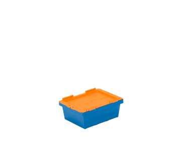 Plastik Konik Kapaklı Kasalar HX-2311-MK  225 x 295 x 125 mm