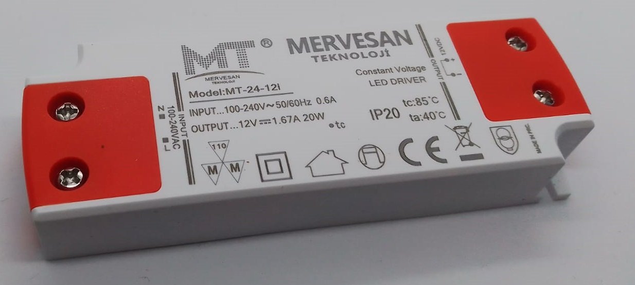 Adaptör 12V 1.67A 24W