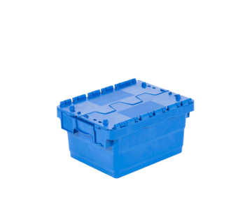 Plastik Konik Kapaklı Kasalar HP-4321-MK   300 x 400 x 210 mm