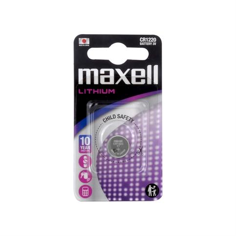 Maxell CR1220 Pil Tekli Blister