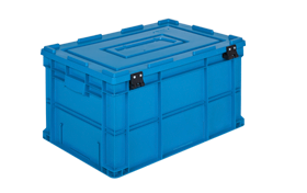 Yanları ve altı kapalı menteşeli kasa HP-4650-MK  400x600x520 mm