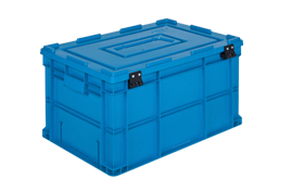 Yanları ve altı kapalı menteşeli kasa HP-4650-MK  400x600x520 mm