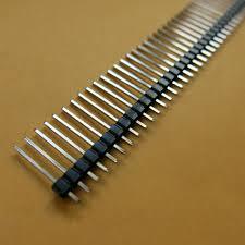 1x40 Pin 2.54mm Bükük Pin Header