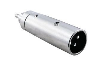 XLR ERKEK - RCA ERKEK ADAPTÖR 100 Adet