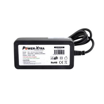 Power-Xtra - 10S - 42V 2A - Li-İon Pil Şarj Cihazı