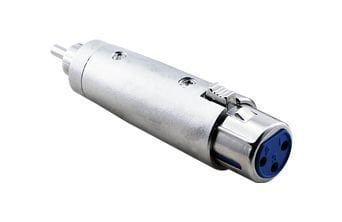 XLR DİŞİ - RCA ERKEK ADAPTÖR 10 Adet