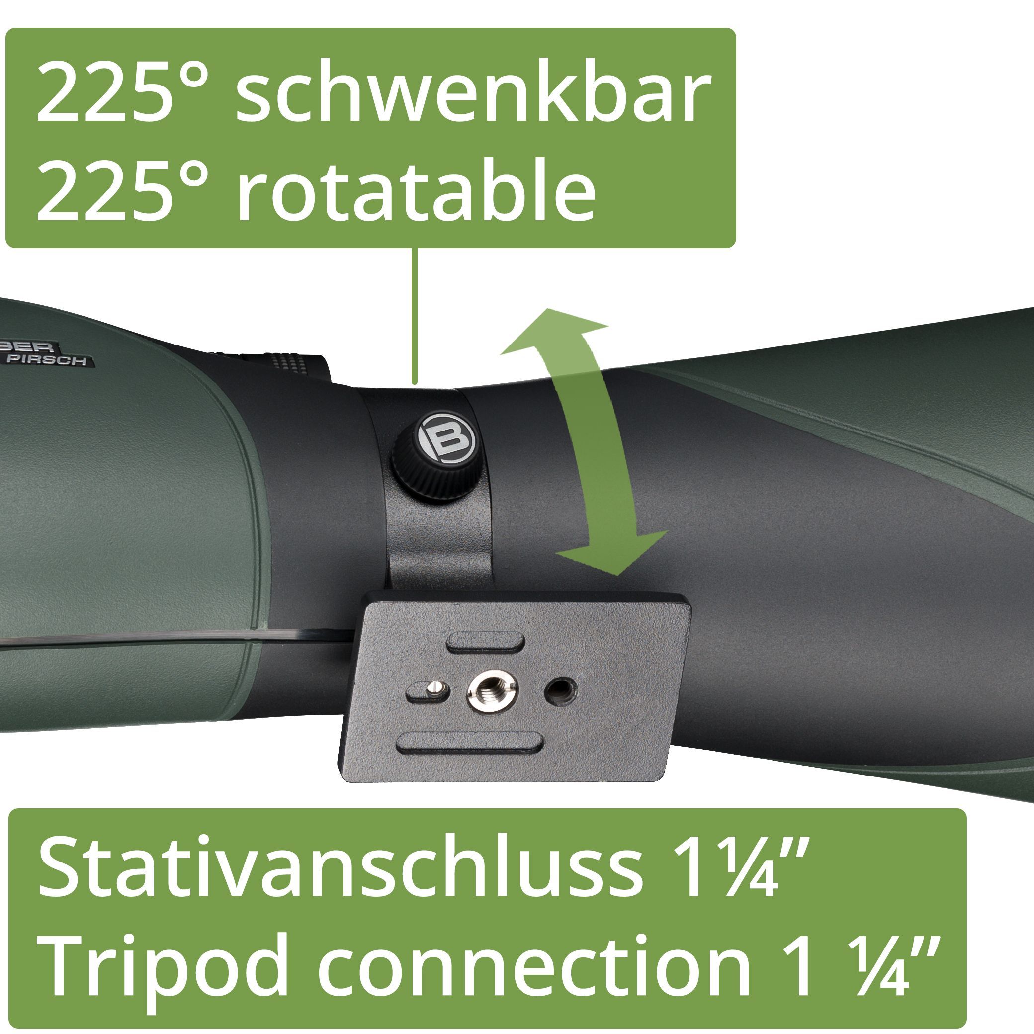 Bresser Pirsch 20-60x80 45° Spotting Scope