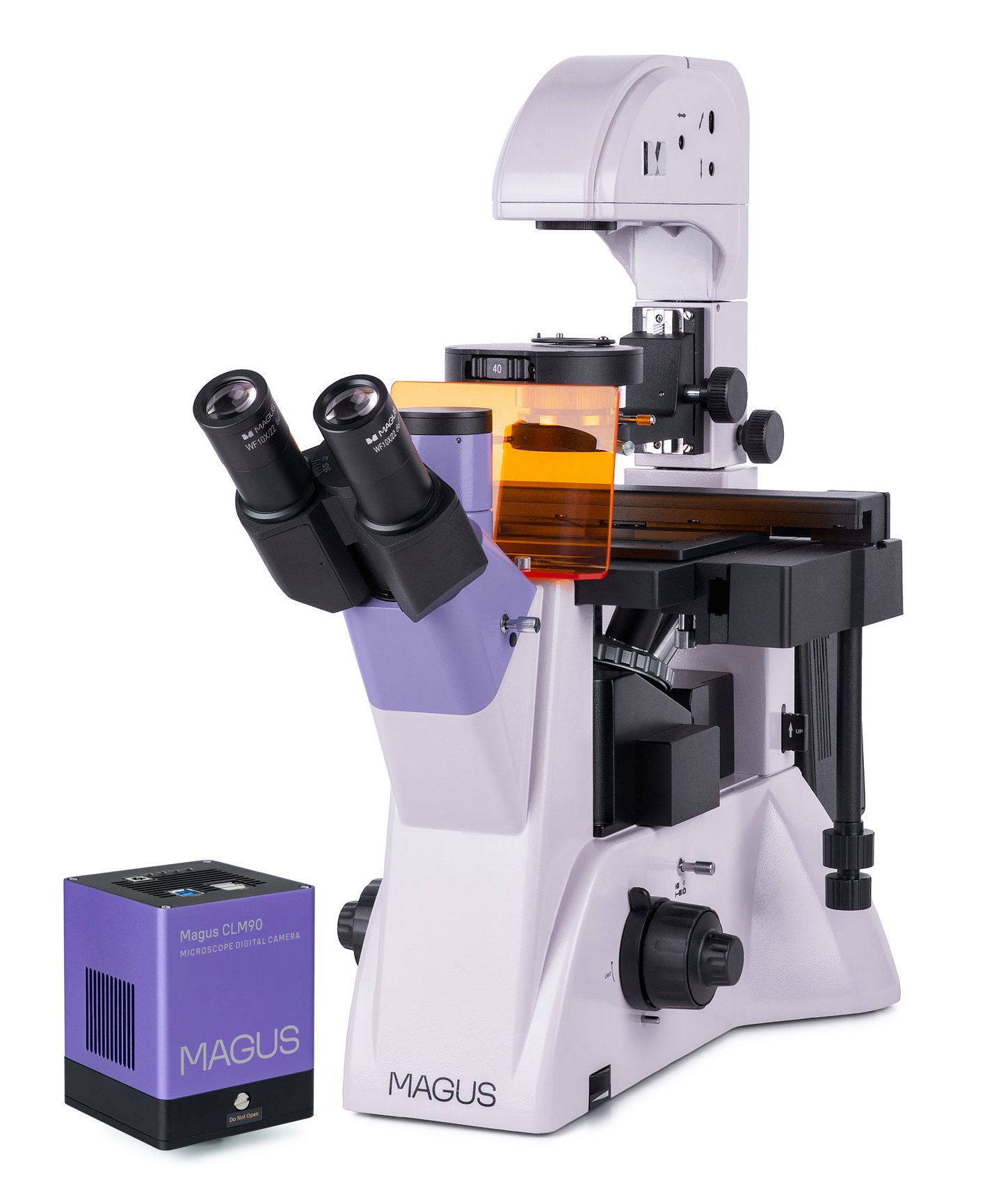 MAGUS Lum VD500 Floresan İnverted Dijital Mikroskop