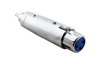 XLR DİŞİ - RCA ERKEK ADAPTÖR 100 Adet