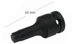 Retta 1/2” Havalı Torx Lokmalar  T30