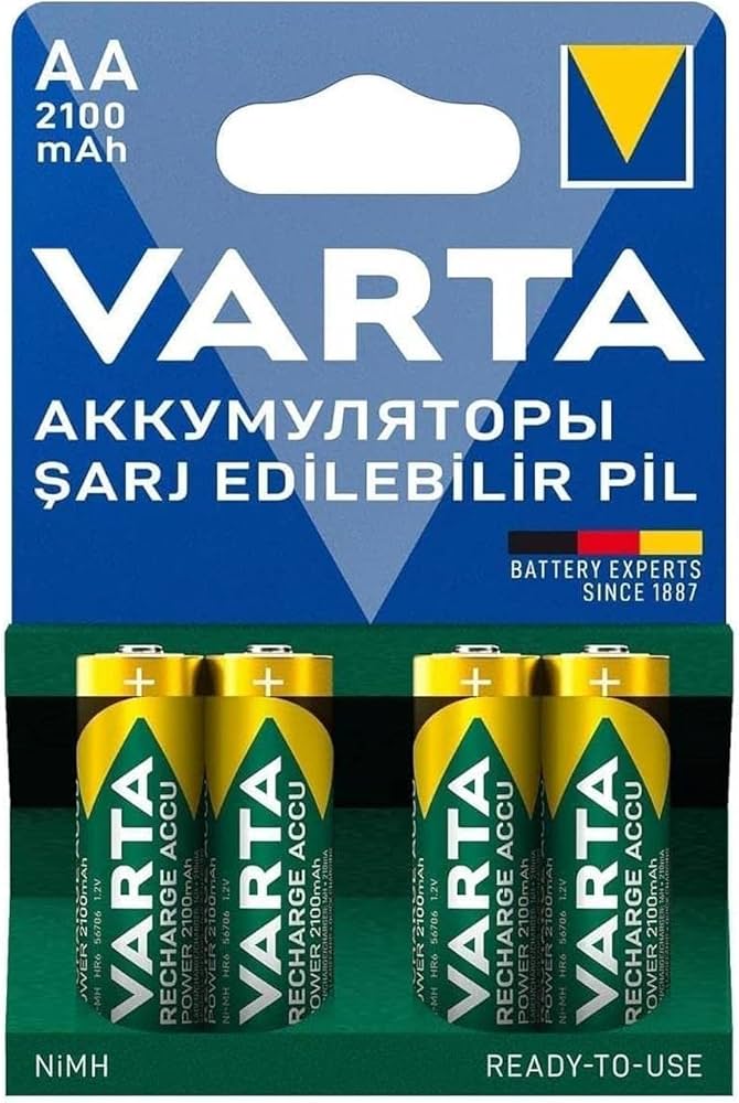 Varta Accu Power Kalem Pil - AA 2100 mAh 4lü