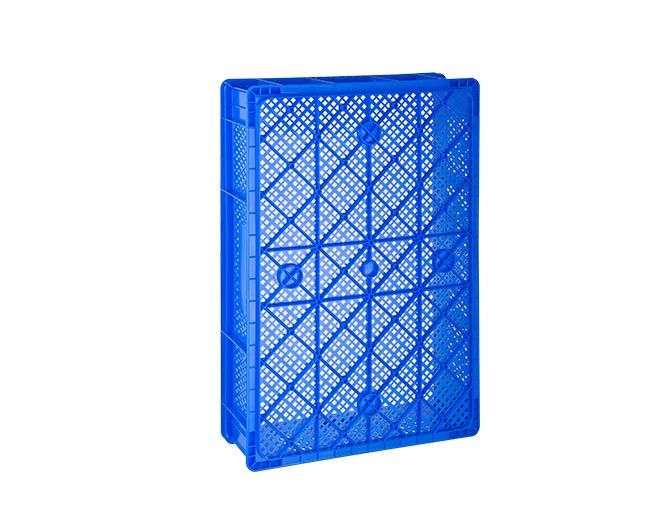 HP-2001 delikli plastik kasa  400 x 600 x 200 mm  altı delikli kasa