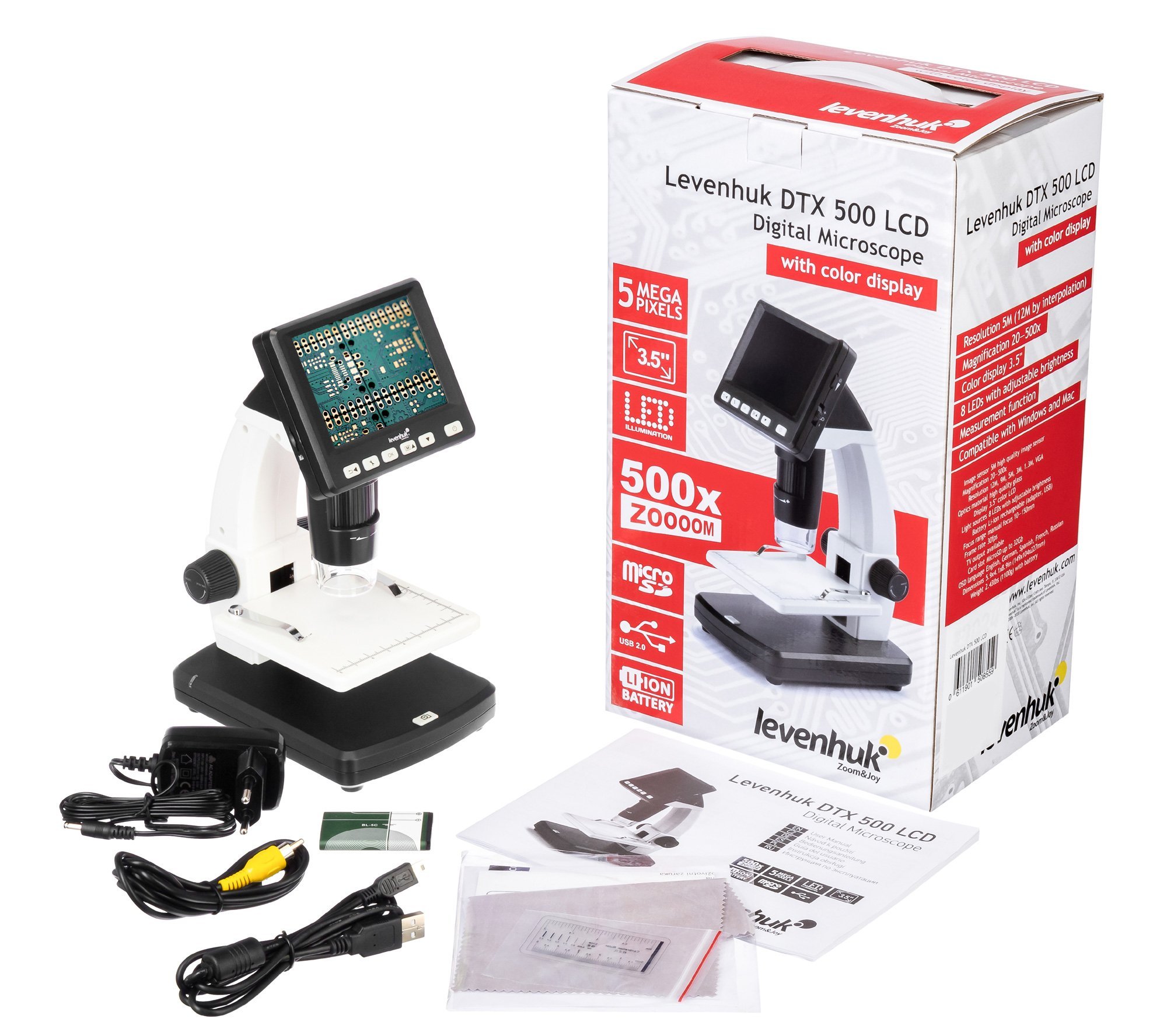 Levenhuk DTX 500 LCD Dijital Mikroskop