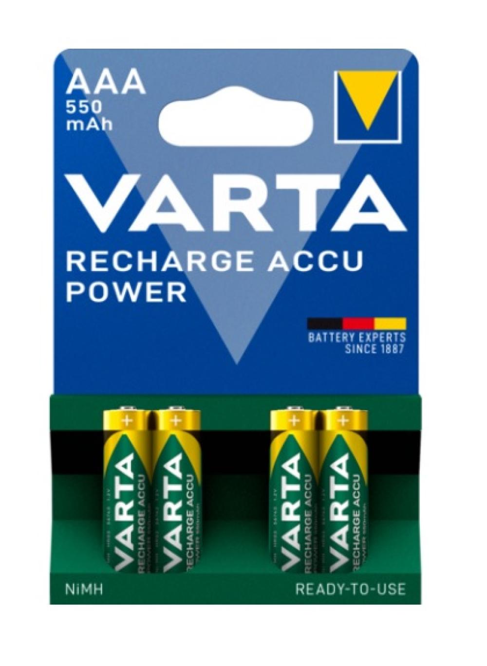 Varta Phone AAA 550 mAh İnce Kalem Pil 2li Blister