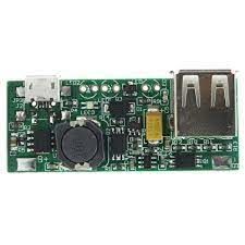 Arduino 3.7V'dan 5V'a 1A Lityum Batarya Telefon Sarj ve Deşarj Modülü (Korumalı)