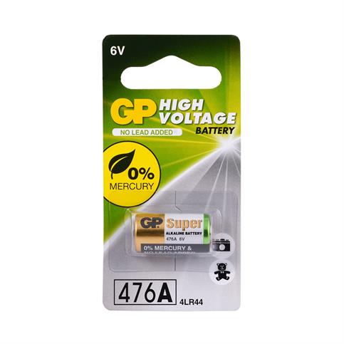 GP 6V Alkalin 4LR44 Pil 1Li