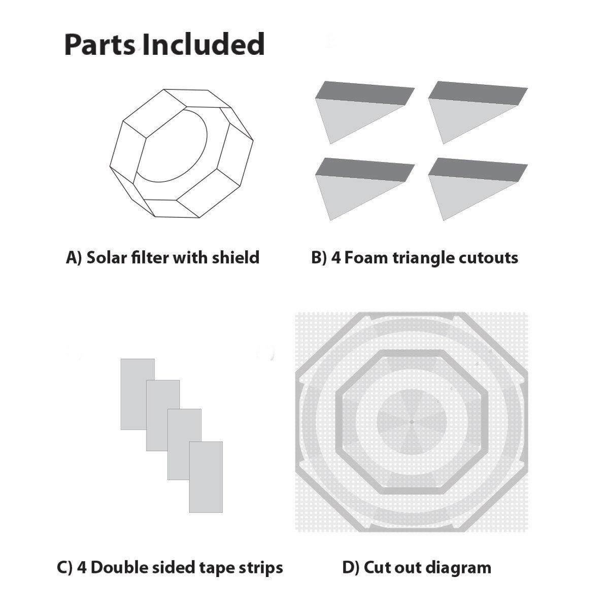 Explore Scientific Sun Catcher Solar Filter for 110–130mm Telescopes