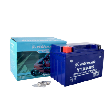 Yiğit 12V 9Ah (C10) Motosiklet Aküsü YTX9-BS