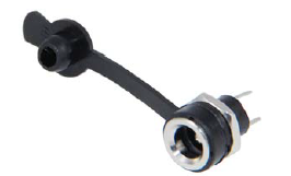DC Jak 2.1mm Korumalı Ø8mm  IC-258B
